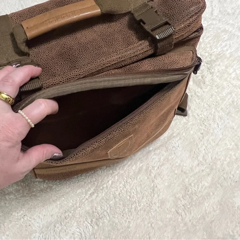 Brown Leather Camera Bag